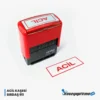 Acil Kaşesi - 38x15mm Baskı Ölçüsü, Sırdaş 911