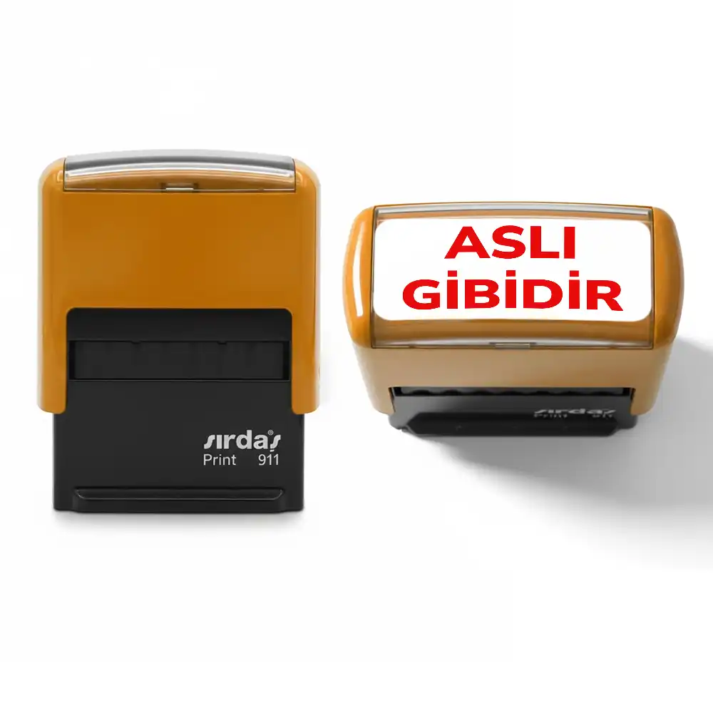 ASLI GİBİDİR KAŞESİ