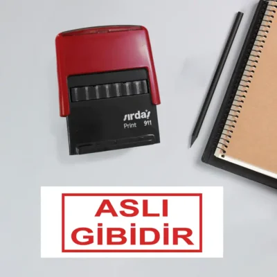 Aslı Gibidir Kaşesi | Kaşe Yaptırma