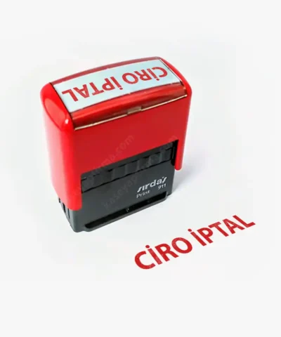 Ciro İptal Kaşesi | Kaşe Yaptırma