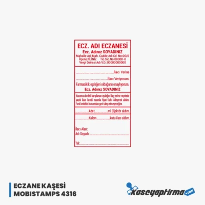 Eczane Kaşesi 03 Mobistamps 4316