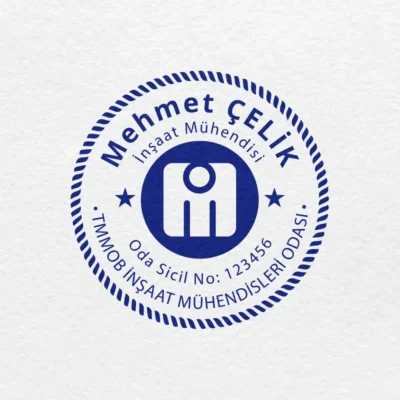 Kaşe Yaptırma : İnşaat Mühendisi Kaşesi