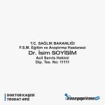 Doktor Kaşesi Trodat 4912