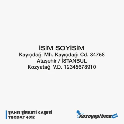 Şahıs Şirketi Kaşesi - Trodat Printy 4912