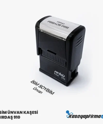 İsim Ünvan Kaşesi Sırdaş 910