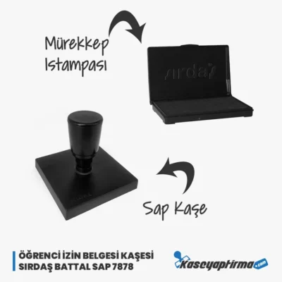 Öğrenci İzin Belgesi Kaşesi - Battal Sap 7878