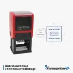 Mobistamps D940 - Tablalı Tarih Kaşesi