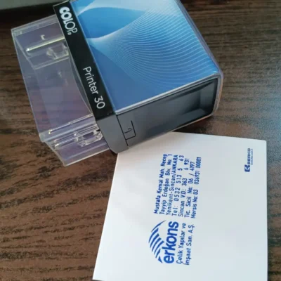 Colop Line Printer 30 Şirket Kaşesi Logolu