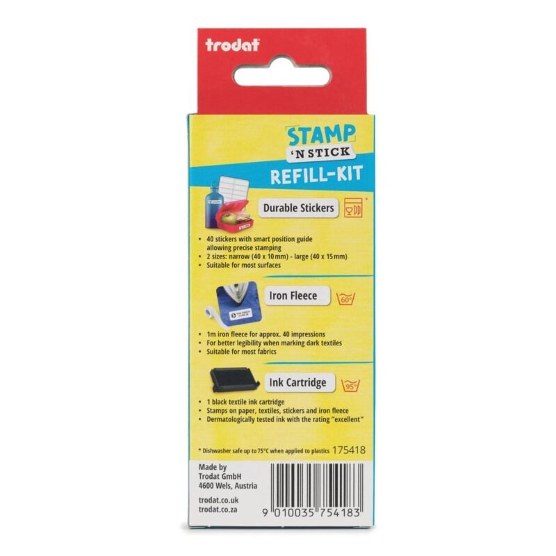 Trodat Yardımcı Set. Kıyafet Etiketi